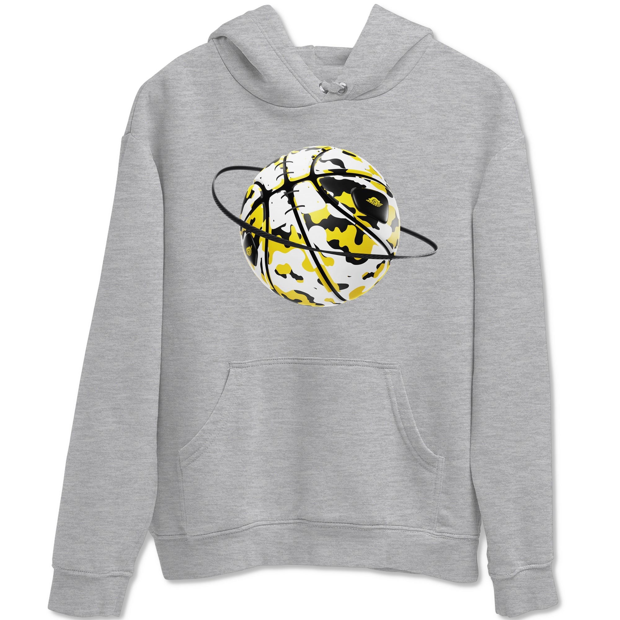 1s Yellow Ochre shirt to match jordans Camo Basketball Planet sneaker tees Air Jordan 1 Yellow Ochre SNRT Sneaker Release Tees unisex cotton Heather Grey 2 crew neck shirt