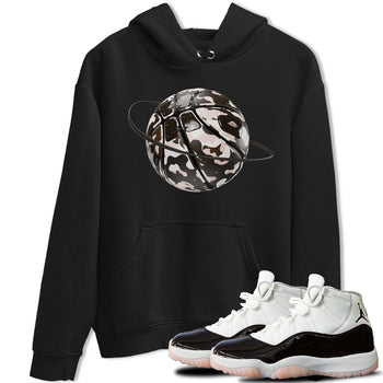 Air Jordan 11 Neapolitan shirt to match jordans Camo Basketball Planet sneaker tees AJ11 Neapolitan SNRT Sneaker Release Tees Unisex Black 1 T-Shirt