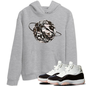 Air Jordan 11 Neapolitan shirt to match jordans Camo Basketball Planet sneaker tees AJ11 Neapolitan SNRT Sneaker Release Tees Unisex Heather Grey 1 T-Shirt