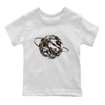Air Jordan 11 Neapolitan shirt to match jordans Camo Basketball Planet sneaker tees AJ11 Neapolitan SNRT Sneaker Release Tees Baby Toddler White 2 T-Shirt