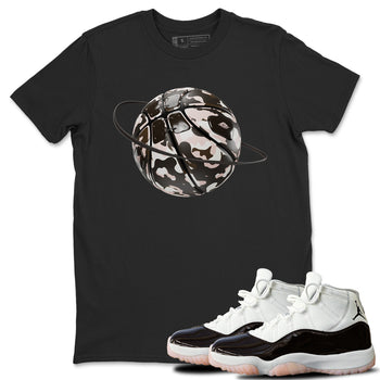 Air Jordan 11 Neapolitan shirt to match jordans Camo Basketball Planet sneaker tees AJ11 Neapolitan SNRT Sneaker Release Tees Unisex Black 1 T-Shirt