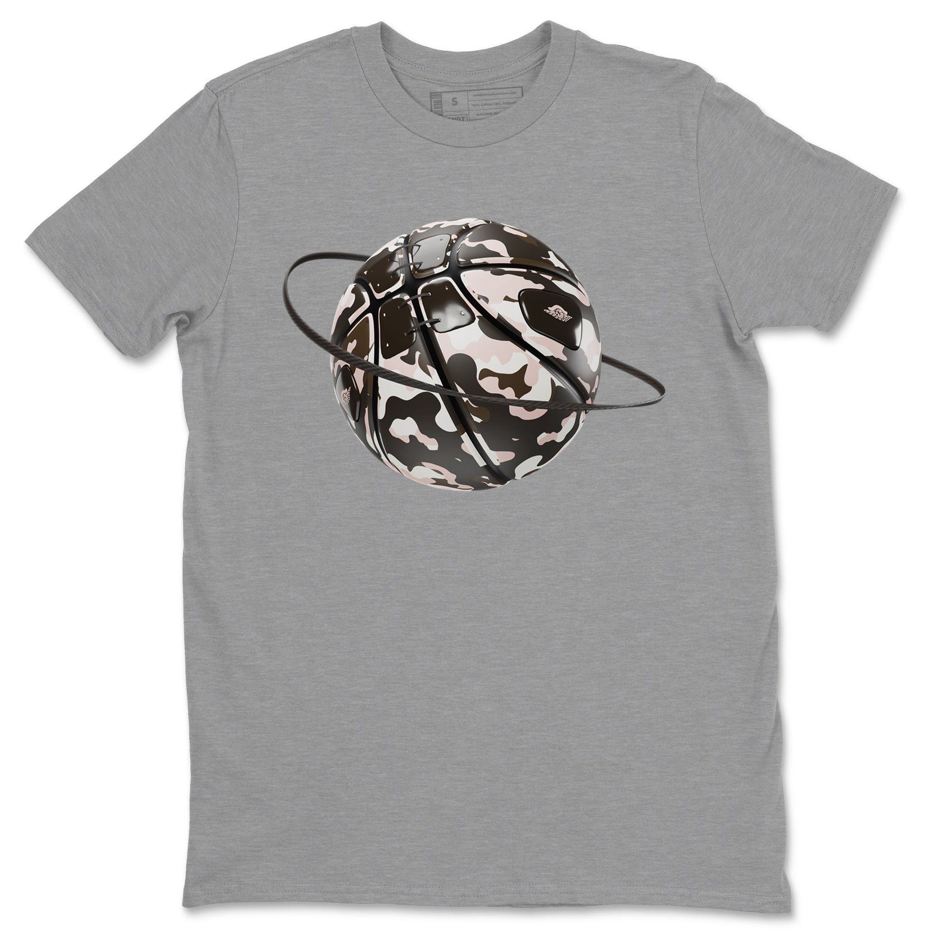 Air Jordan 11 Neapolitan shirt to match jordans Camo Basketball Planet sneaker tees AJ11 Neapolitan SNRT Sneaker Release Tees Unisex Heather Grey 2 T-Shirt