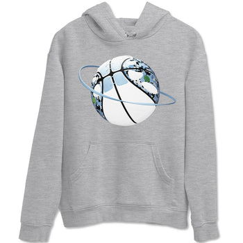 Air Jordan 13 Blue Grey shirt to match jordans Camo Basketball Planet sneaker tees AJ13 Blue Grey SNRT Sneaker Release Tees unisex cotton Heather Grey 2 crew neck shirt