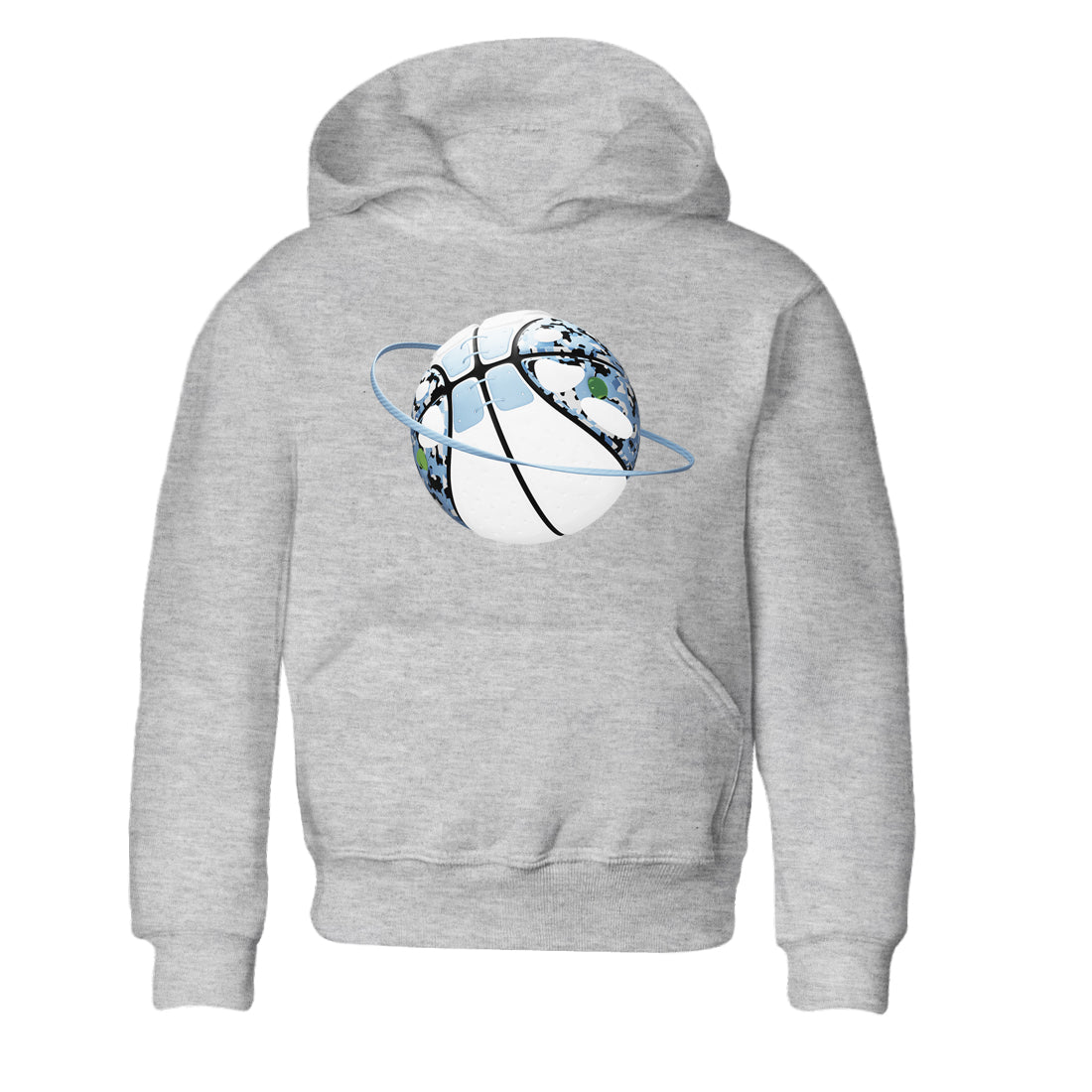 Air Jordan 13 Blue Grey shirt to match jordans Camo Basketball Planet sneaker tees AJ13 Blue Grey SNRT sneaker release tees baby toddler Heather Grey 2 cotton Shirt