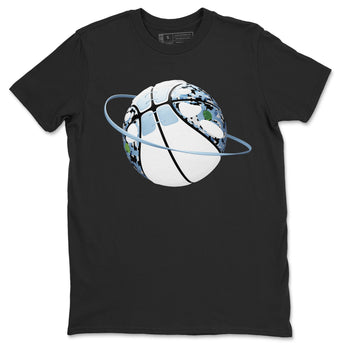 Air Jordan 13 Blue Grey shirt to match jordans Camo Basketball Planet sneaker tees AJ13 Blue Grey SNRT Sneaker Release Tees unisex cotton Black 2 crew neck shirt