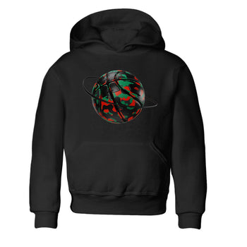 2s Christmas X-mas gift shirt to match jordans Camo Basketball Planet sneaker tees Air Jordan 2 Christmas SNRT Sneaker Release Tees Baby Toddler Black 2 T-Shirt