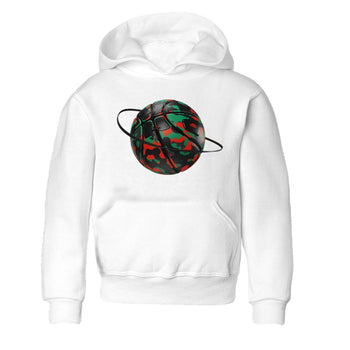 2s Christmas X-mas gift shirt to match jordans Camo Basketball Planet sneaker tees Air Jordan 2 Christmas SNRT Sneaker Release Tees Baby Toddler White 2 T-Shirt