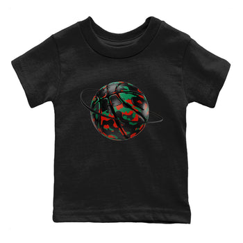 2s Christmas X-mas gift shirt to match jordans Camo Basketball Planet sneaker tees Air Jordan 2 Christmas SNRT Sneaker Release Tees Baby Toddler Black 2 T-Shirt