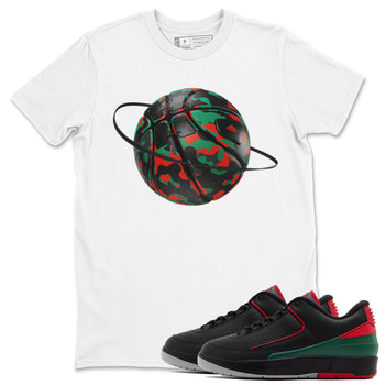 2s Christmas X-mas gift shirt to match jordans Camo Basketball Planet sneaker tees Air Jordan 2 Christmas SNRT Sneaker Release Tees Unisex White 1 T-Shirt