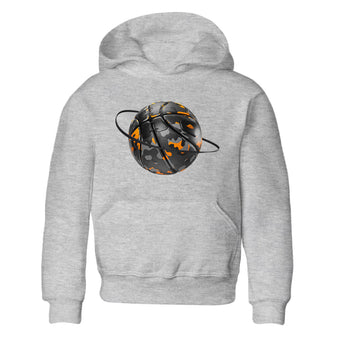 Air Jordan 3 Fear shirt to match jordans Camo Basketball Planet sneaker tees AJ3 Fear SNRT Sneaker Release Tees Baby Toddler Heather Grey 2 T-Shirt