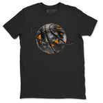 Air Jordan 3 Fear shirt to match jordans Camo Basketball Planet sneaker tees AJ3 Fear SNRT Sneaker Release Tees Unisex Black 2 T-Shirt