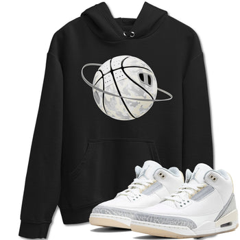 3s Ivory shirt to match jordans Camo Basketball Planet sneaker tees Air Jordan 3 Ivory SNRT Sneaker Release Tees unisex cotton Black 1 crew neck shirt