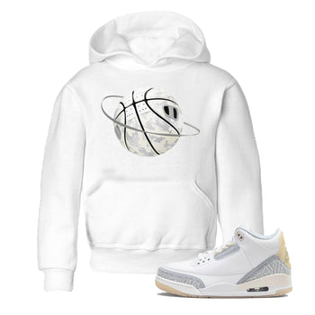 3s Ivory shirt to match jordans Camo Basketball Planet sneaker tees Air Jordan 3 Ivory SNRT sneaker release tees baby toddler White 1 cotton Shirt