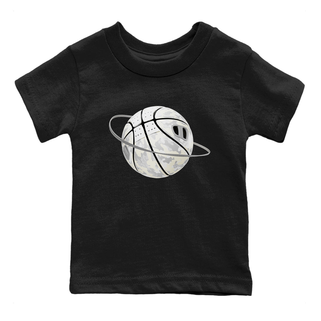 3s Ivory shirt to match jordans Camo Basketball Planet sneaker tees Air Jordan 3 Ivory SNRT sneaker release tees baby toddler Black 2 cotton Shirt