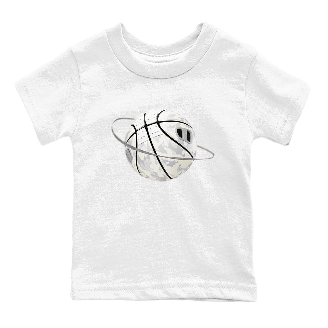 3s Ivory shirt to match jordans Camo Basketball Planet sneaker tees Air Jordan 3 Ivory SNRT sneaker release tees baby toddler White 2 cotton Shirt