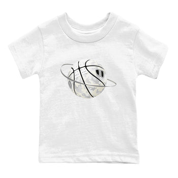 3s Ivory shirt to match jordans Camo Basketball Planet sneaker tees Air Jordan 3 Ivory SNRT sneaker release tees baby toddler White 2 cotton Shirt