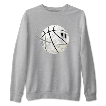 3s Ivory shirt to match jordans Camo Basketball Planet sneaker tees Air Jordan 3 Ivory SNRT Sneaker Release Tees unisex cotton Heather Grey 2 crew neck shirt