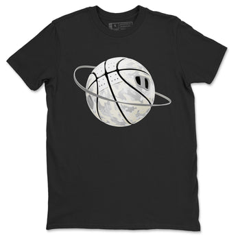 3s Ivory shirt to match jordans Camo Basketball Planet sneaker tees Air Jordan 3 Ivory SNRT Sneaker Release Tees unisex cotton Black 2 crew neck shirt