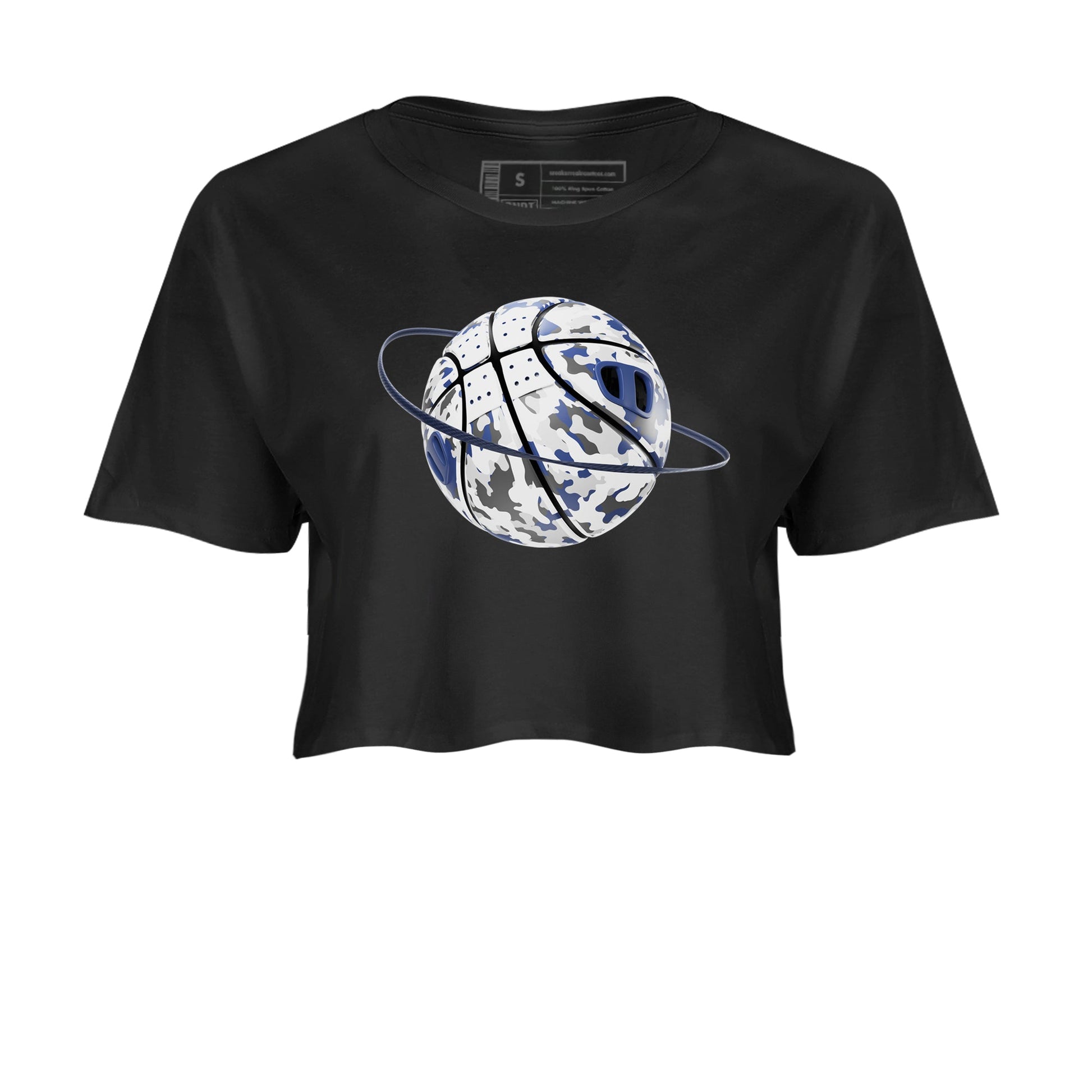 3s Midnight Navy shirt to match jordans Camo Basketball Planet sneaker tees AJ3 Midnight Navy SNRT Sneaker Release Tees Black 2 crop length shirt