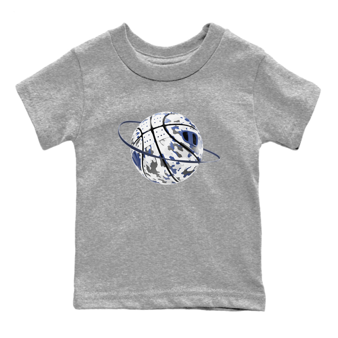 3s Midnight Navy shirt to match jordans Camo Basketball Planet sneaker tees AJ3 Midnight Navy SNRT sneaker release tees baby toddler Heather Grey 2 cotton Shirt