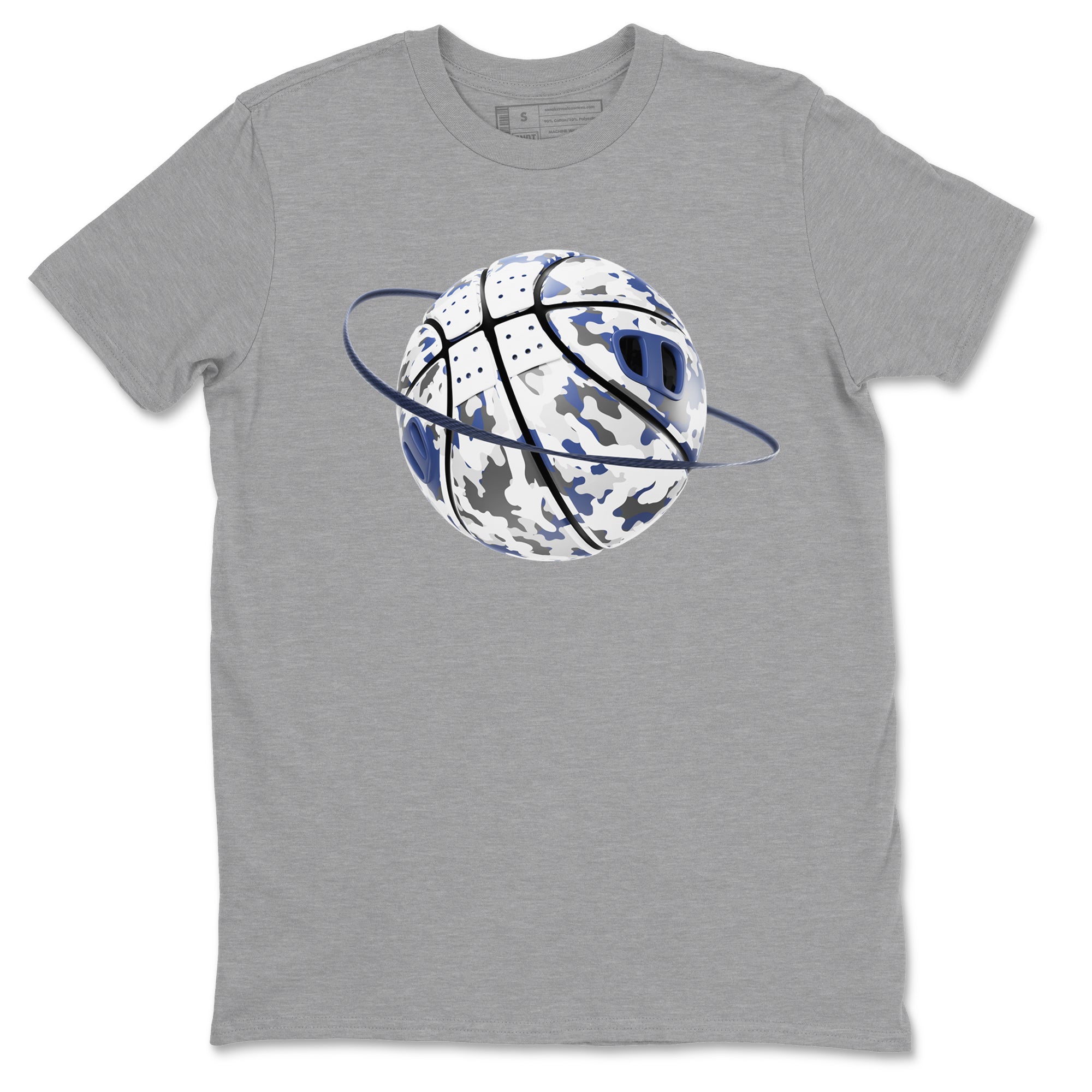 3s Midnight Navy shirt to match jordans Camo Basketball Planet sneaker tees AJ3 Midnight Navy SNRT Sneaker Release Tees unisex cotton Heather Grey 2 crew neck shirt