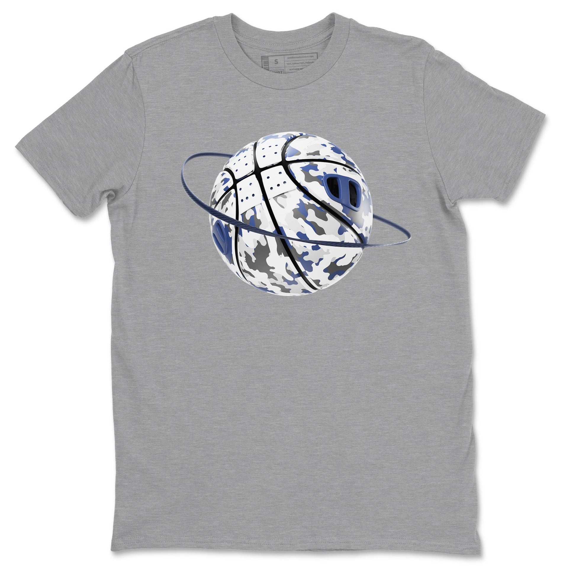 3s Midnight Navy shirt to match jordans Camo Basketball Planet sneaker tees AJ3 Midnight Navy SNRT Sneaker Release Tees unisex cotton Heather Grey 2 crew neck shirt
