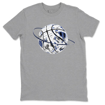 3s Midnight Navy shirt to match jordans Camo Basketball Planet sneaker tees AJ3 Midnight Navy SNRT Sneaker Release Tees unisex cotton Heather Grey 2 crew neck shirt
