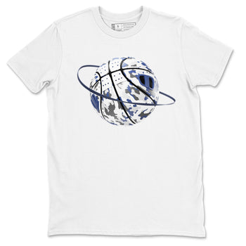 3s Midnight Navy shirt to match jordans Camo Basketball Planet sneaker tees AJ3 Midnight Navy SNRT Sneaker Release Tees unisex cotton White 2 crew neck shirt