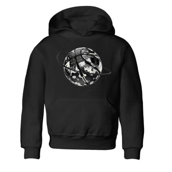 Air Jordan 3 Off Noir shirt to match jordans Camo Basketball Planet sneaker tees AJ3 Off Noir SNRT Sneaker Release Tees Baby Toddler Black 2 T-Shirt