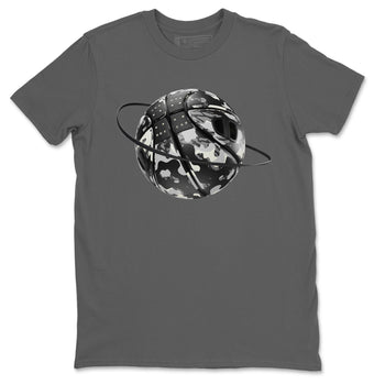 Air Jordan 3 Off Noir shirt to match jordans Camo Basketball Planet sneaker tees AJ3 Off Noir SNRT Sneaker Release Tees Unisex Cool Grey 2 T-Shirt