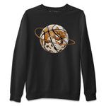 Air Jordan 3 Palomino shirt to match jordans Camo Basketball Planet sneaker tees AJ3 Palomino SNRT Sneaker Release Tees Unisex Black 2 T-Shirt