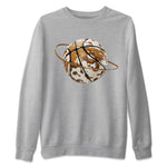 Air Jordan 3 Palomino shirt to match jordans Camo Basketball Planet sneaker tees AJ3 Palomino SNRT Sneaker Release Tees Unisex Heather Grey 2 T-Shirt