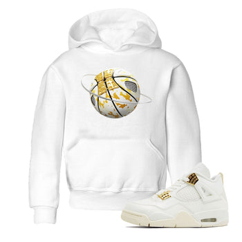 4s Sail shirt to match jordans Camo Basketball Planet sneaker tees Air Jordan 4 Sail SNRT sneaker release tees baby toddler White 1 cotton Shirt
