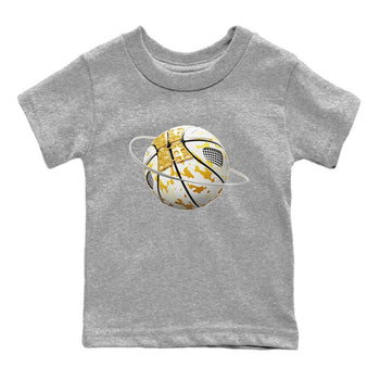 4s Sail shirt to match jordans Camo Basketball Planet sneaker tees Air Jordan 4 Sail SNRT sneaker release tees baby toddler Heather Grey 2 cotton Shirt