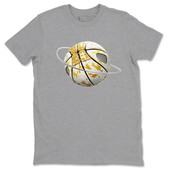 4s Sail shirt to match jordans Camo Basketball Planet sneaker tees Air Jordan 4 Sail SNRT Sneaker Release Tees unisex cotton Heather Grey 2 crew neck shirt