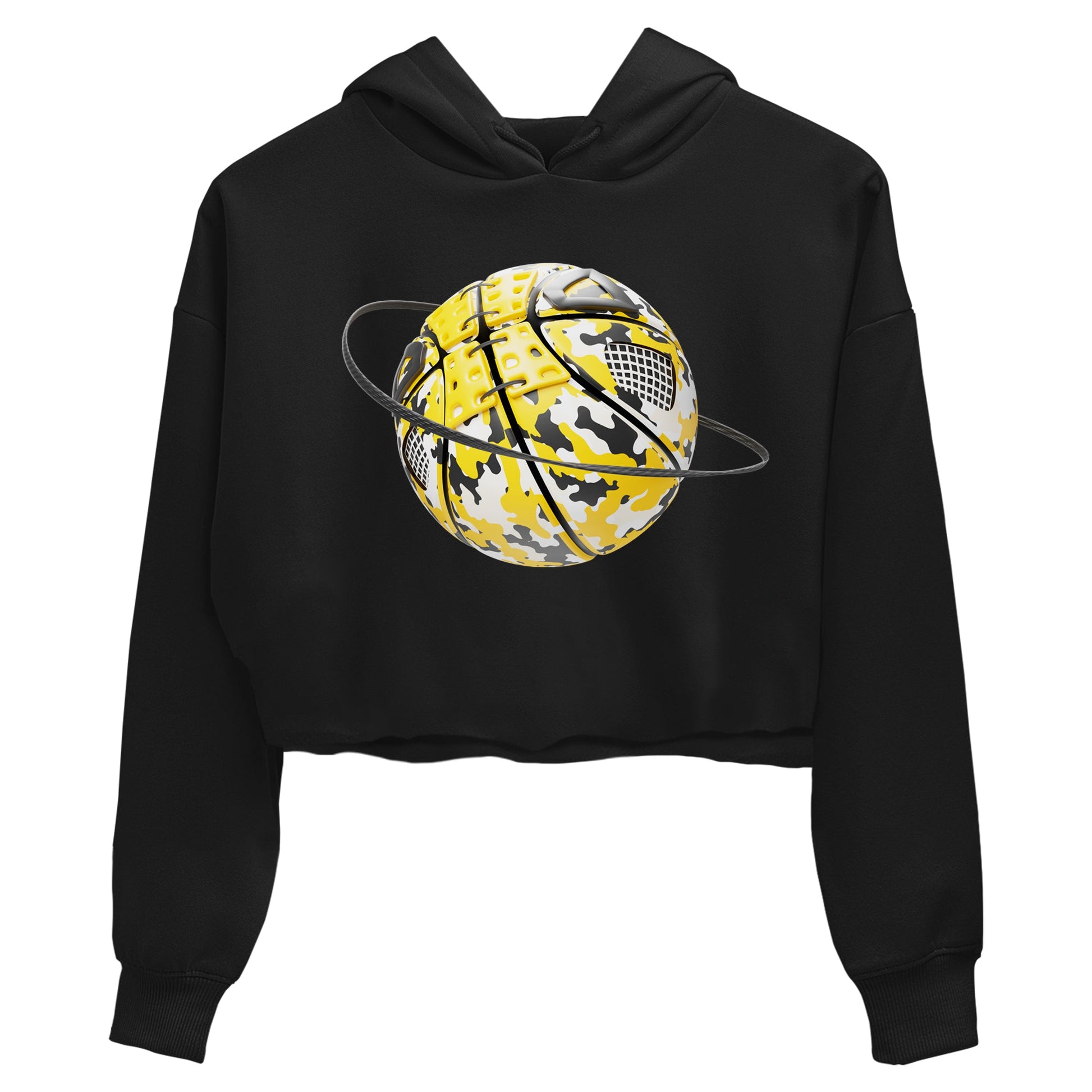 AJ4 Vivid Sulfur shirt to match jordans Camo Basketball Planet sneaker tees Air Jordan 4 Vivid Sulfur SNRT Sneaker Release Tees Black 2 crop length shirt