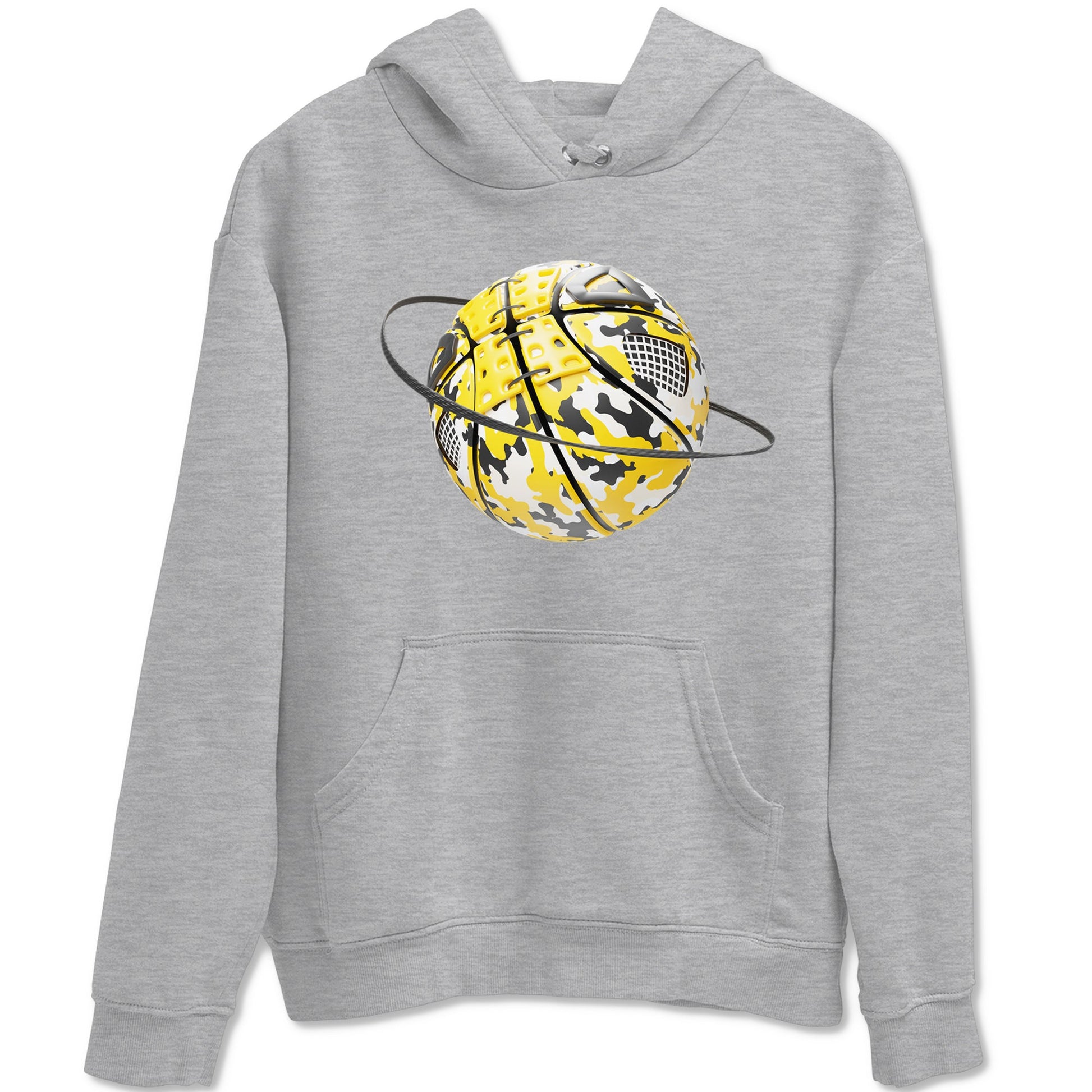 AJ4 Vivid Sulfur shirt to match jordans Camo Basketball Planet sneaker tees Air Jordan 4 Vivid Sulfur SNRT Sneaker Release Tees unisex cotton Heather Grey 2 crew neck shirt
