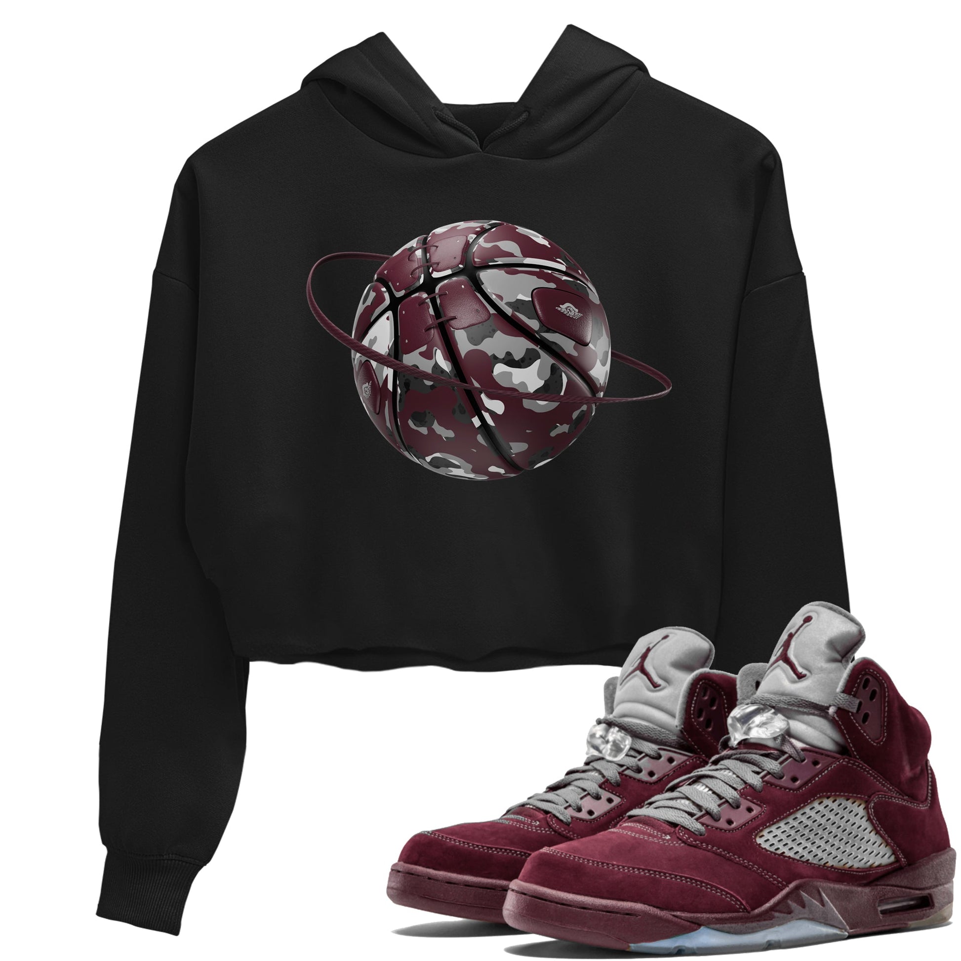 Camo Basketball Planet SNRT Sneaker Women's Top - Air Jordan 3 Palomino - SNRT Sneaker Tee