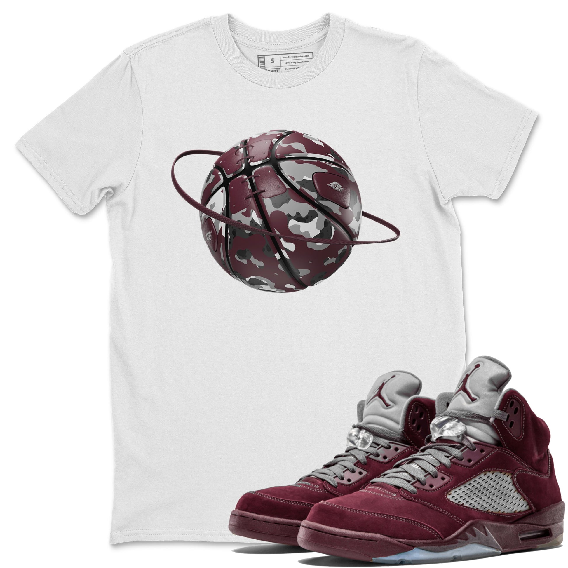 jordan 5 camo shirt