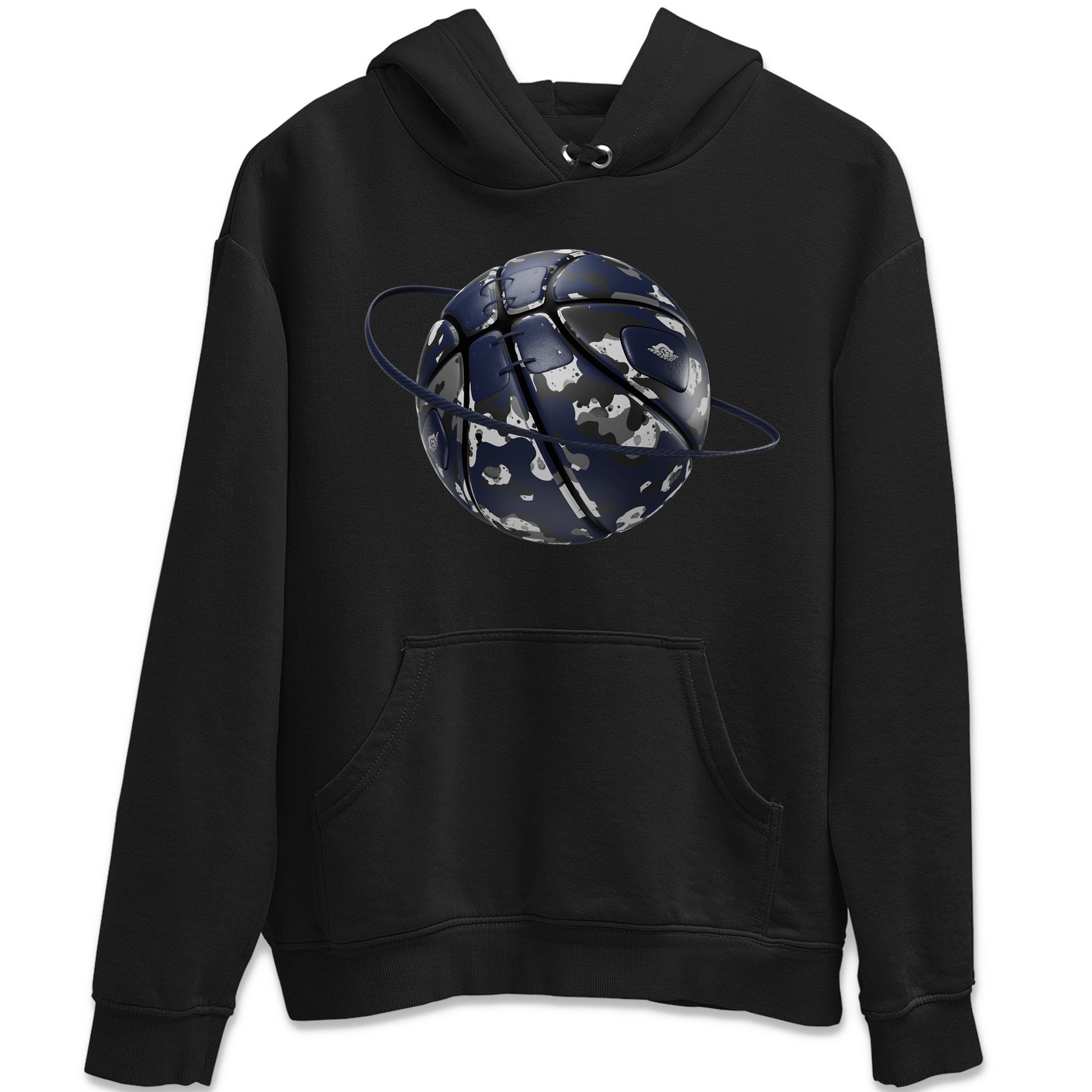 Air Jordan 5 Georgetown shirt to match jordans Camo Basketball Planet sneaker tees AJ5 Georgetown SNRT Sneaker Release Tees Unisex Black 2 T-Shirt