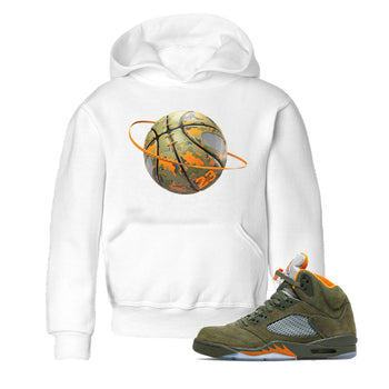 5s Olive shirt to match jordans Camo Basketball Planet sneaker tees Air Jordan 5 Olive SNRT sneaker release tees baby toddler White 1 cotton Shirt