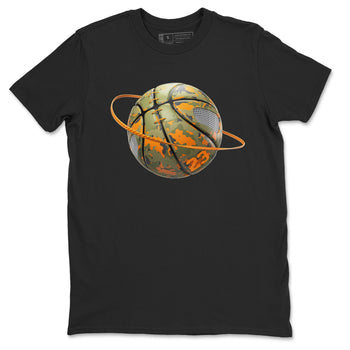 5s Olive shirt to match jordans Camo Basketball Planet sneaker tees Air Jordan 5 Olive SNRT Sneaker Release Tees unisex cotton Black 2 crew neck shirt