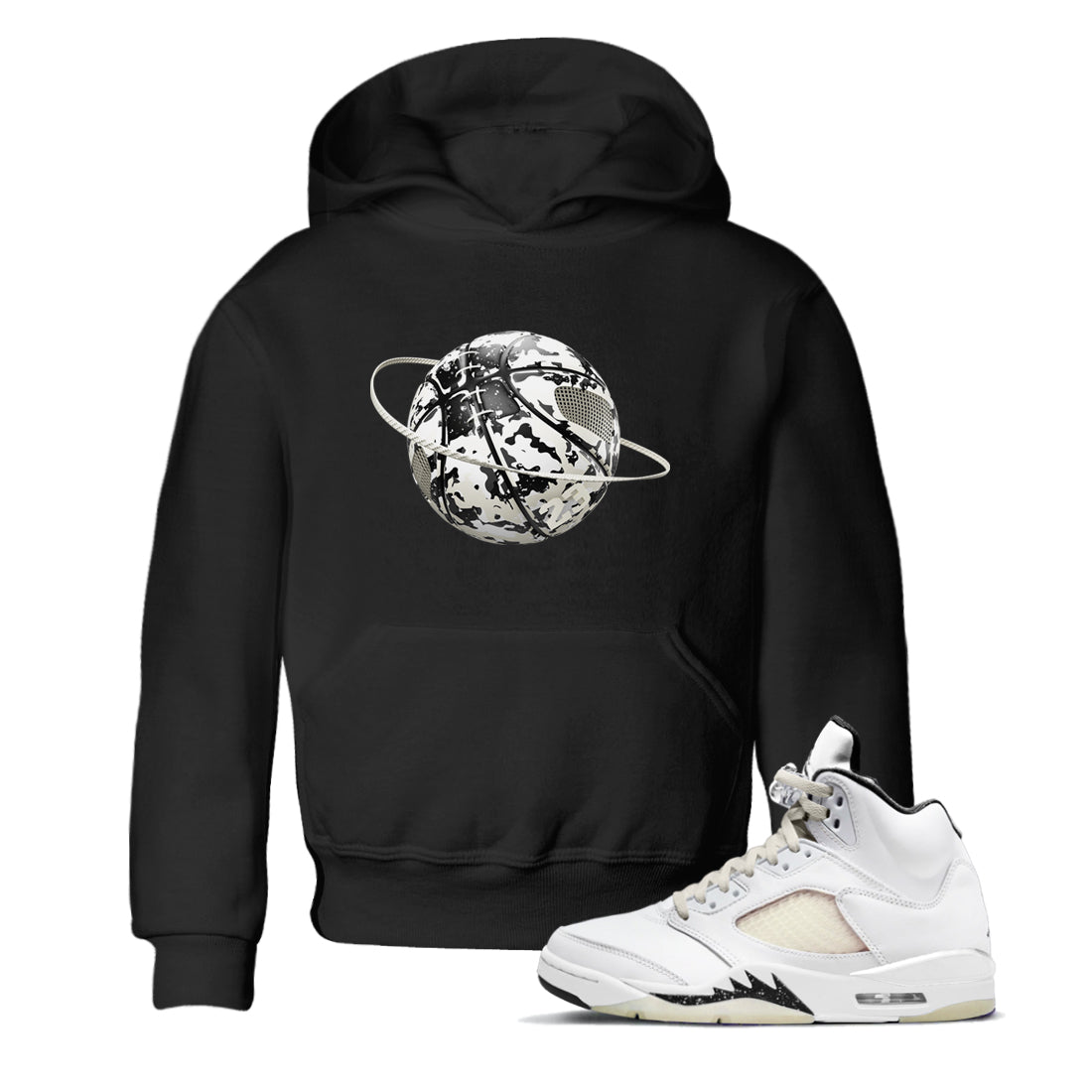 5s Sail shirt to match jordans Camo Basketball Planet sneaker tees Air Jordan 5 Sail SNRT sneaker release tees baby toddler Black 1 cotton Shirt