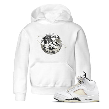 5s Sail shirt to match jordans Camo Basketball Planet sneaker tees Air Jordan 5 Sail SNRT sneaker release tees baby toddler White 1 cotton Shirt