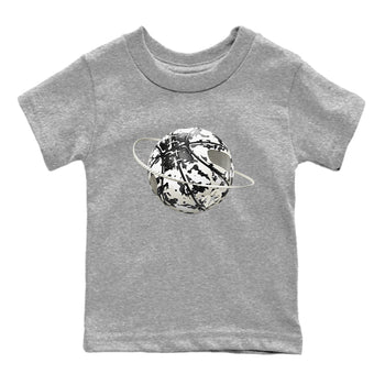 5s Sail shirt to match jordans Camo Basketball Planet sneaker tees Air Jordan 5 Sail SNRT sneaker release tees baby toddler Heather Grey 2 cotton Shirt