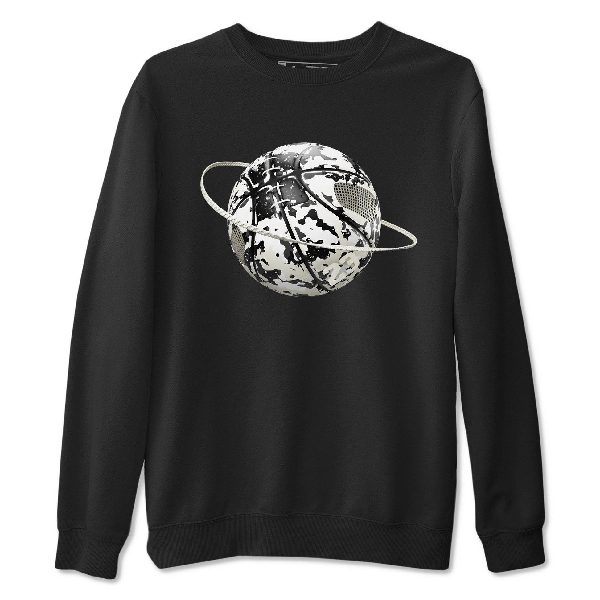 5s Sail shirt to match jordans Camo Basketball Planet sneaker tees Air Jordan 5 Sail SNRT Sneaker Release Tees unisex cotton Black 2 crew neck shirt