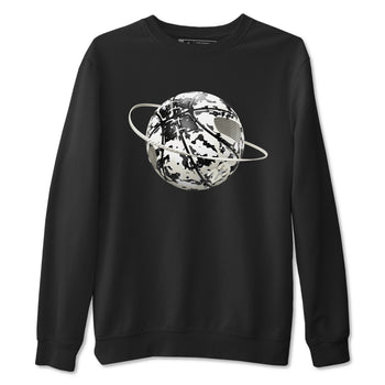5s Sail shirt to match jordans Camo Basketball Planet sneaker tees Air Jordan 5 Sail SNRT Sneaker Release Tees unisex cotton Black 2 crew neck shirt