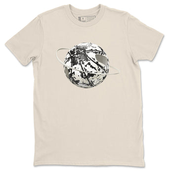 5s Sail shirt to match jordans Camo Basketball Planet sneaker tees Air Jordan 5 Sail SNRT Sneaker Release Tees unisex cotton Natural 2 crew neck shirt