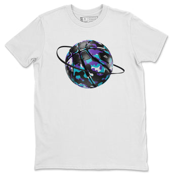 Air Jordan 6 Aqua shirt to match jordans Camo Basketball Planet sneaker tees AJ6 Aqua SNRT Sneaker Release Tees Unisex White 2 T-Shirt