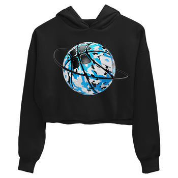 9s Powder Blue shirt to match jordans Camo Basketball Planet sneaker tees Air Jordan 9 Powder Blue SNRT Sneaker Release Tees Black 2 crop length shirt